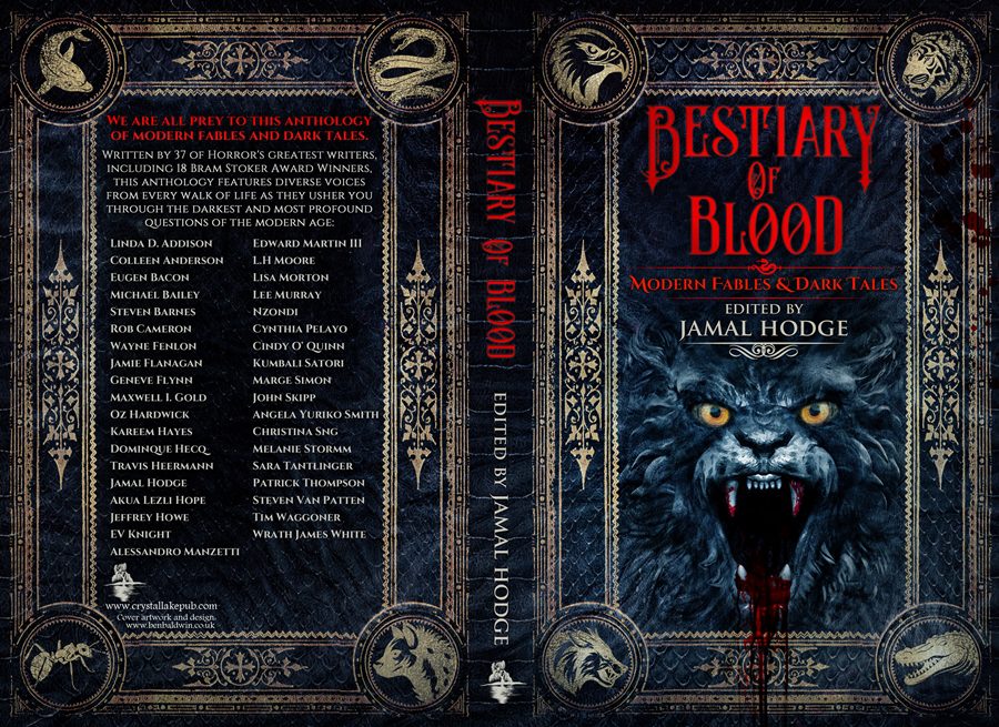 Cover Reveal (and pre-order) for Bestiary of Blood!