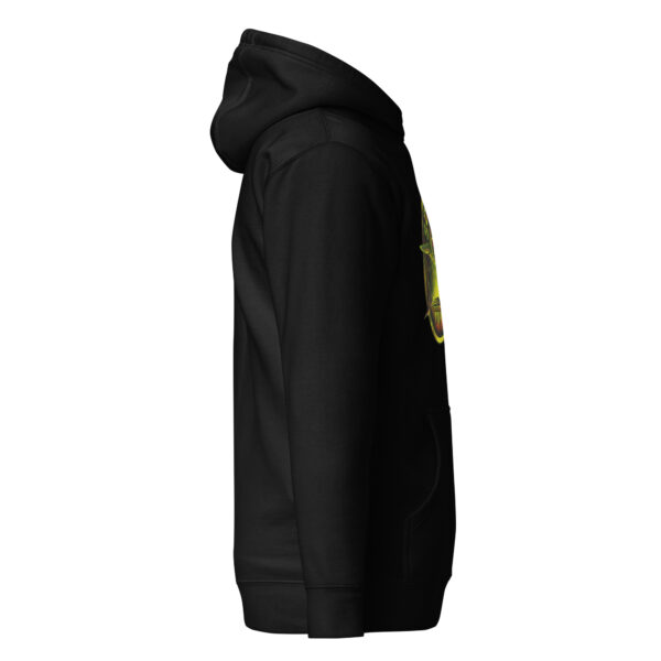 Scareville unisex black hoodie #1 - Image 4